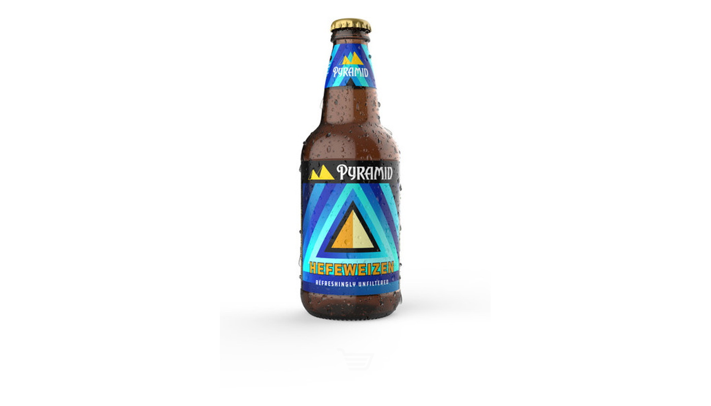 Order Pyramid Hefeweizen 6 Pack 12 oz Bottles food online from Village Commons Liquor store, Camarillo on bringmethat.com