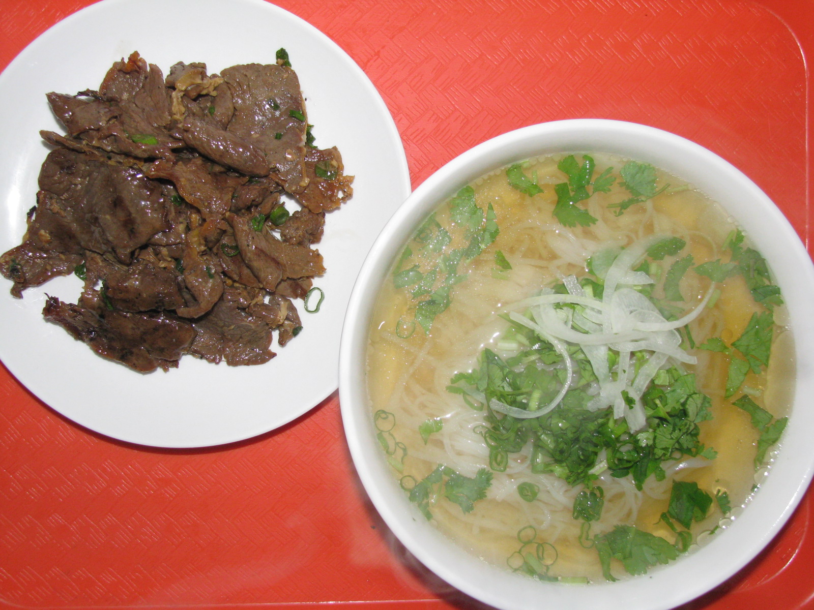 Order P20. Pho with BBQ pork (PHN) food online from Pho Daily store, Gardena on bringmethat.com