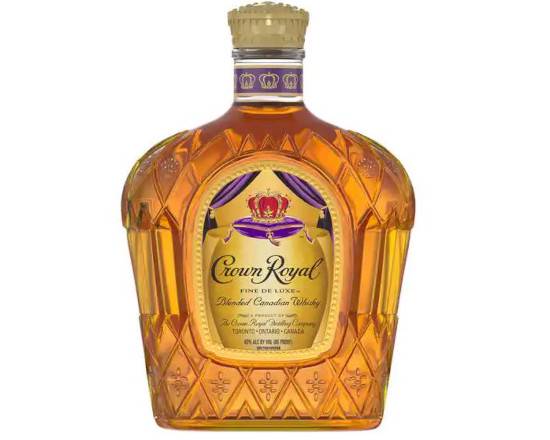 Order Crown Royal, 750mL whiskey (40.0% ABV) food online from Tenderloin Liquor store, San Francisco on bringmethat.com