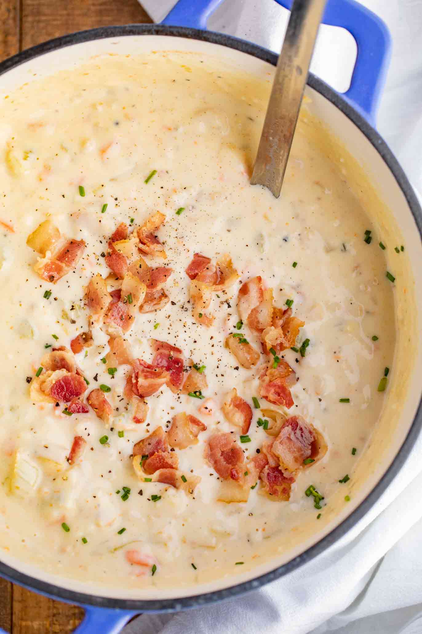 Order New England Clam Chowder food online from Fricker store, Findlay on bringmethat.com