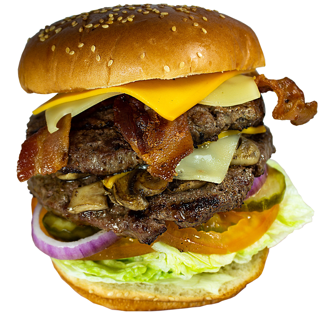 Order Monster Burger food online from Mad Madelines Grill store, Temecula on bringmethat.com