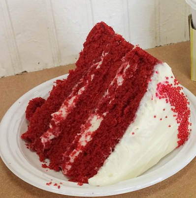 Order Red Velvet Slice food online from Buttercup Bake Shop store, New York on bringmethat.com