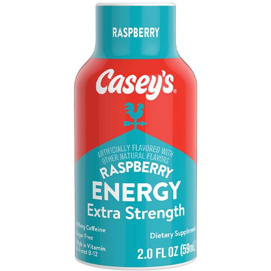 Order Casey's Extra Strength Raspberry Energy Shot 2oz food online from Casey's General Store store, Kearney on bringmethat.com