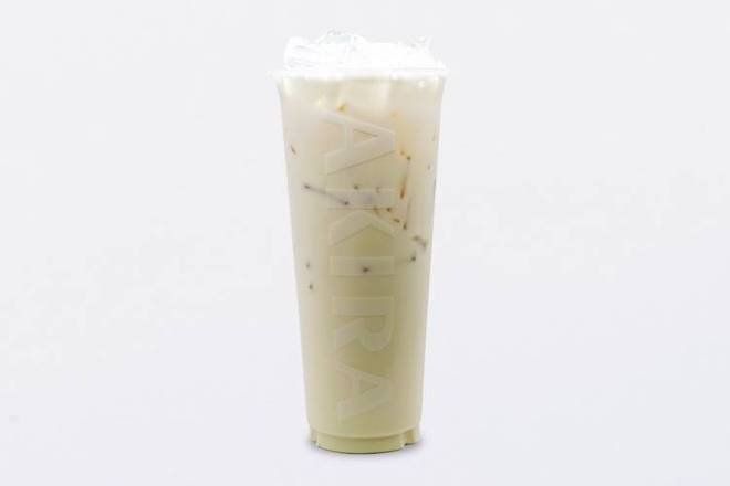 Order Oolong Green Milk Tea food online from Akira Coffee & Tea store, Davis on bringmethat.com