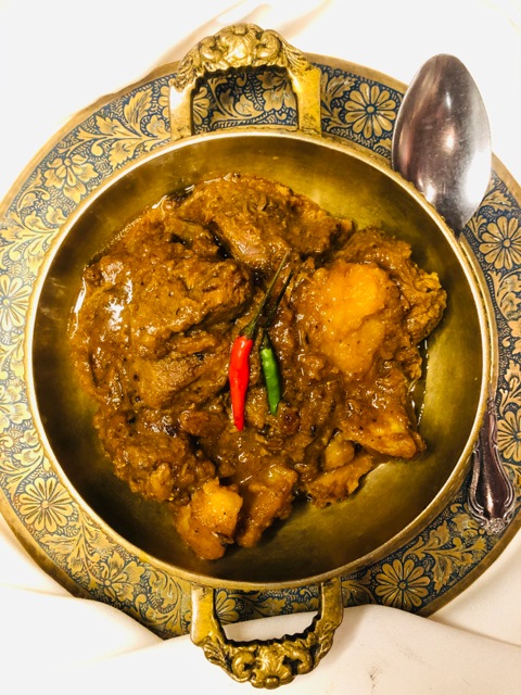 Order Bengali Kosha Mangsho food online from New Delhi Restaurant store, San Francisco on bringmethat.com