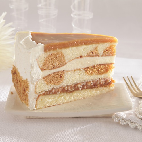 Order Salted Caramel Crunch Cake food online from Niu Japanese Fusion Lounge store, Chicago on bringmethat.com