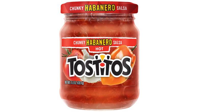 Order Tostitos Tostitos Habanero Salsa food online from Trumbull Mobil store, Trumbull on bringmethat.com