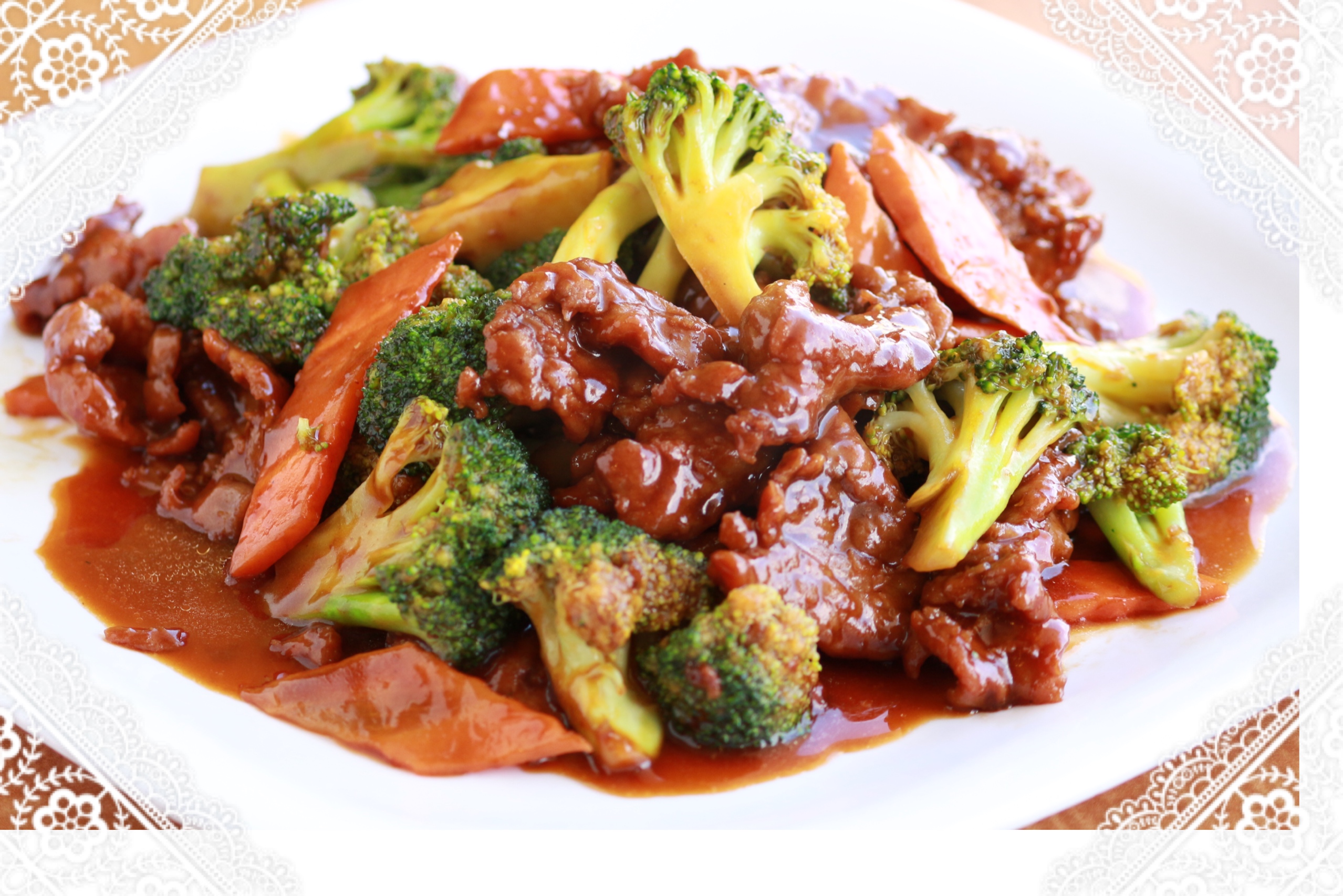 Order Beef with Broccoli food online from Jade Cafe store, Sugar Land on bringmethat.com