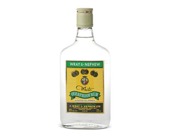 Order Wray & Nephew, White Overproof Rum · 375 mL  food online from House Of Wine store, New Rochelle on bringmethat.com