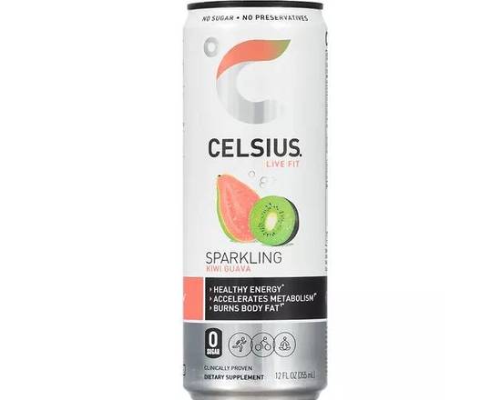 Order Celsius /Sparkling Water -Kiwi Guava   food online from Abc Discount Store store, San Diego on bringmethat.com