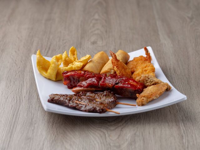 Order 10. Pu Pu Platter food online from Suxian Asian store, Tucker on bringmethat.com