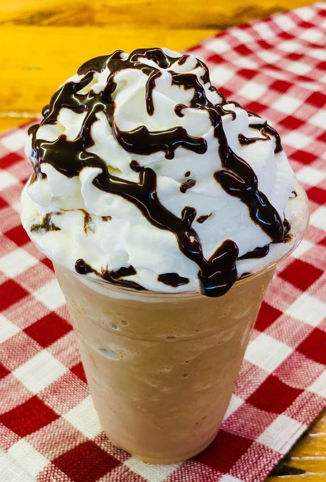 Order Mocha Freeze food online from Red White and Brew Coffee Co store, Union on bringmethat.com