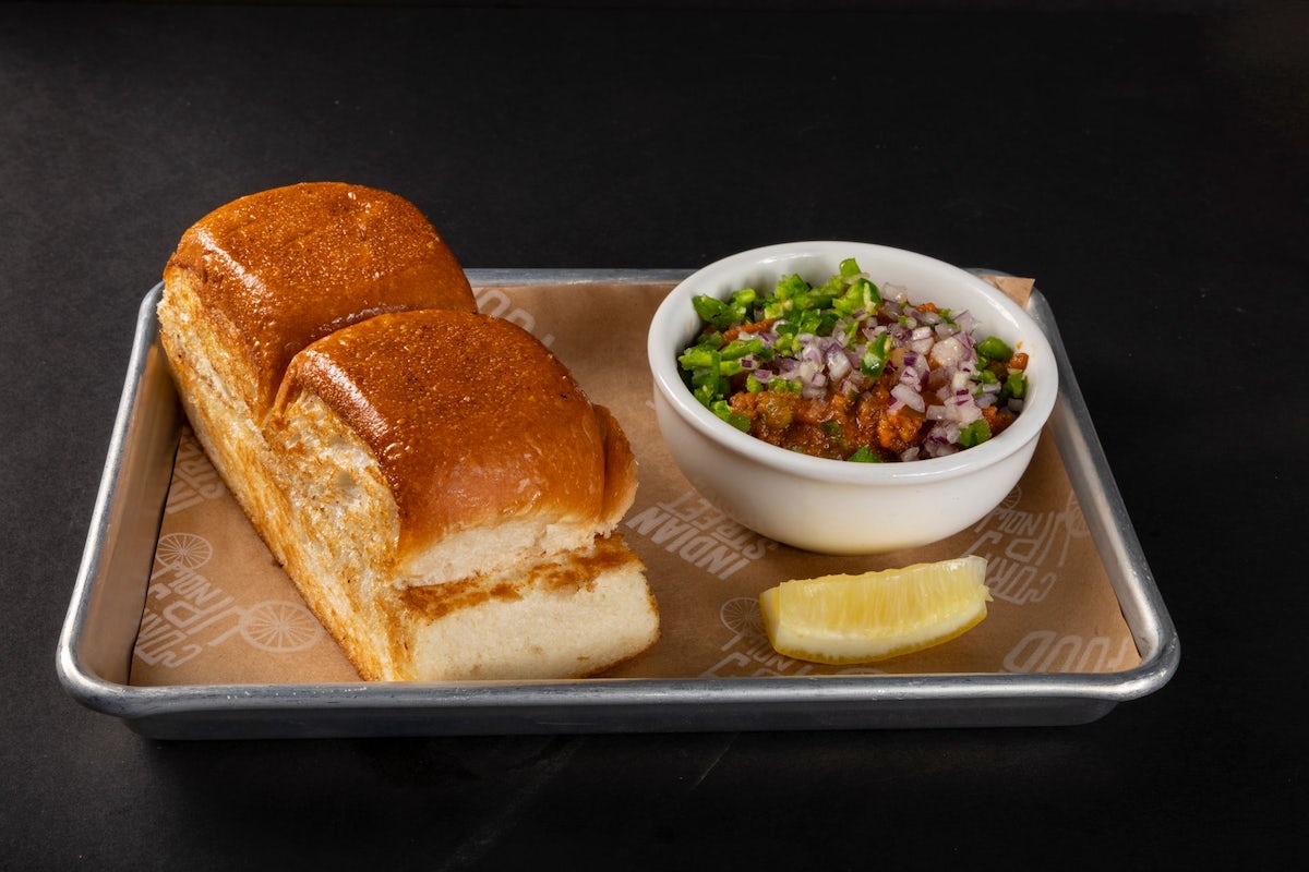 Order Pav Bhaji food online from Curry Up Now store, San Francisco on bringmethat.com