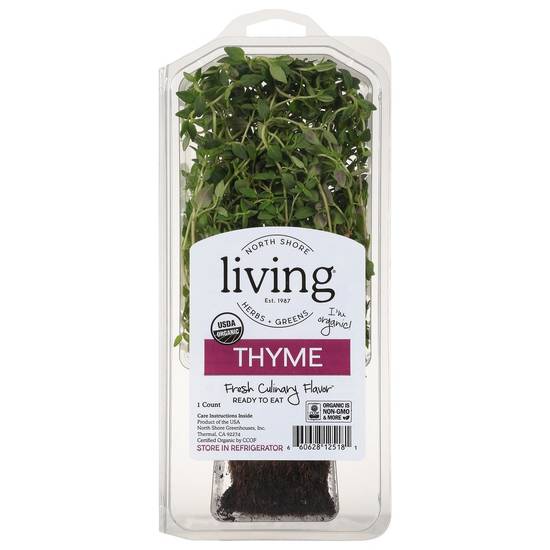 Order North Shore Living · Organic Thyme (1 ct) food online from Safeway store, Prunedale on bringmethat.com