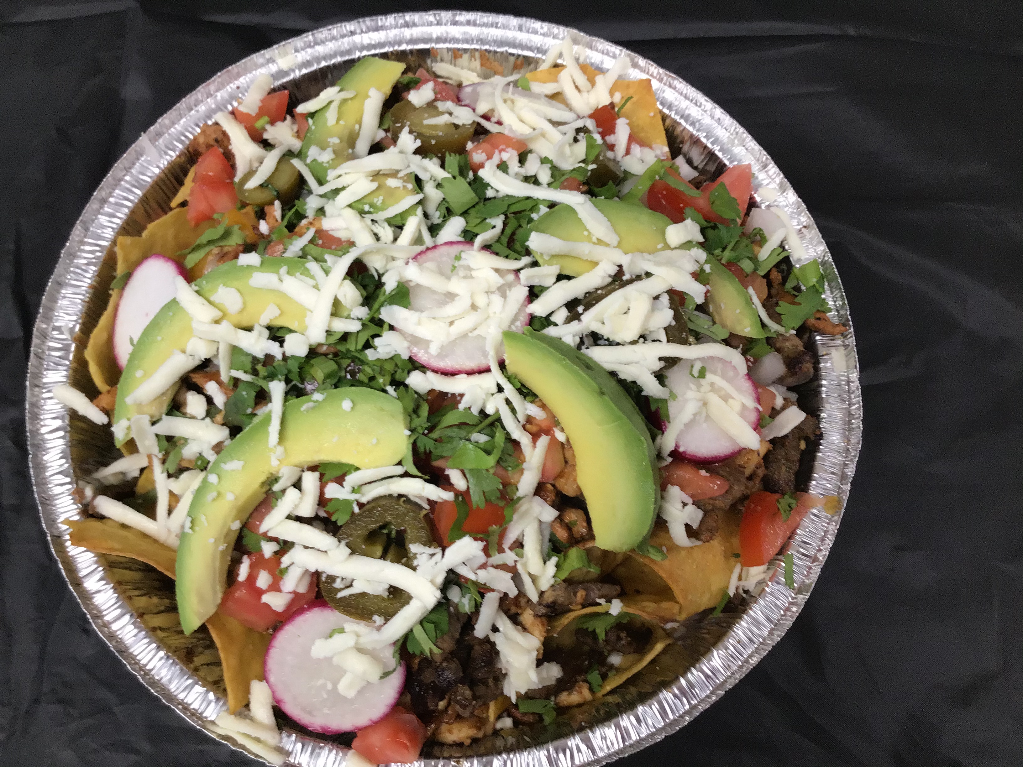 Order Nachos Especiales food online from Panchos Pizza store, Milford on bringmethat.com
