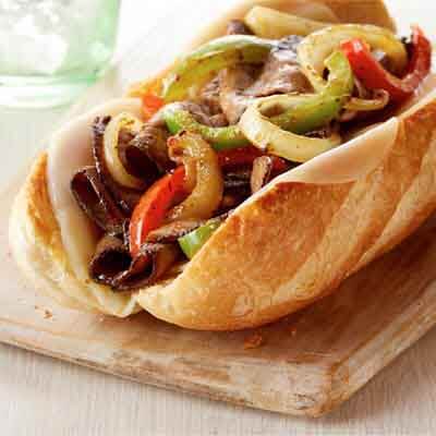 Order Philly Cheese Steak Deluxe food online from Smith finest deli store, Brooklyn on bringmethat.com