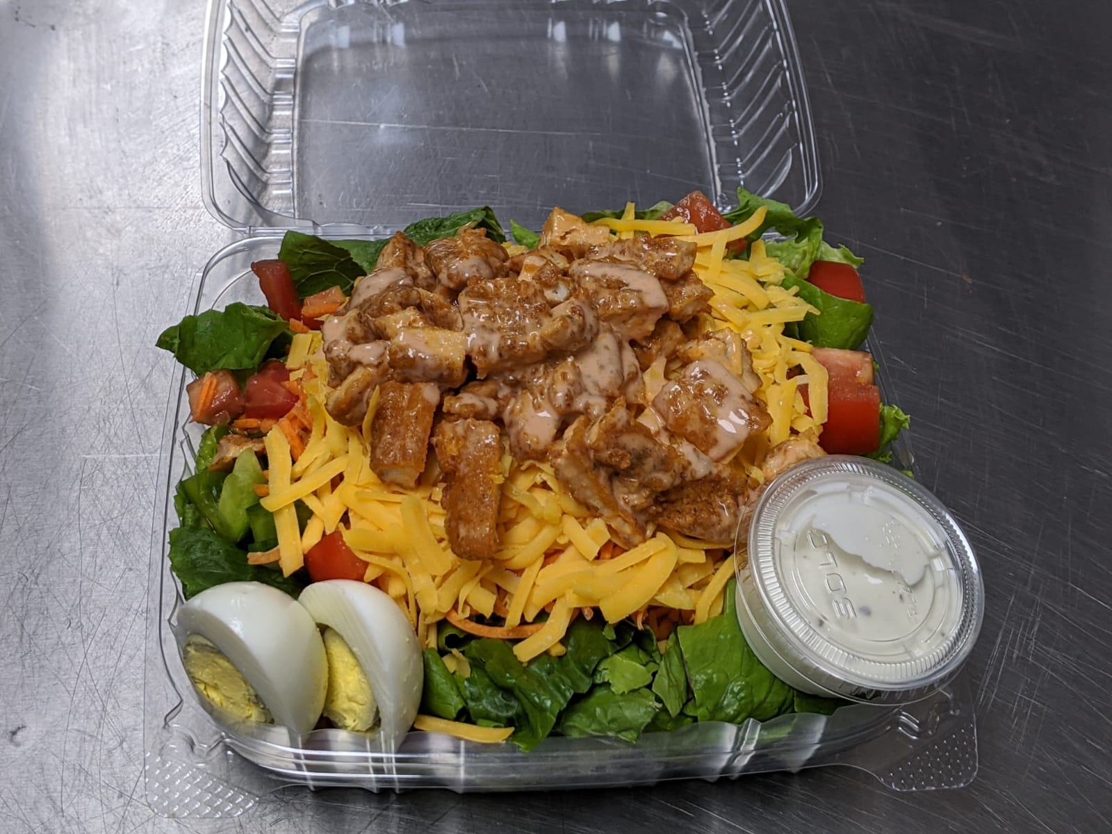 Order Buffalo Chicken Salad food online from Happy Mart Kitchen store, Pittsburgh on bringmethat.com