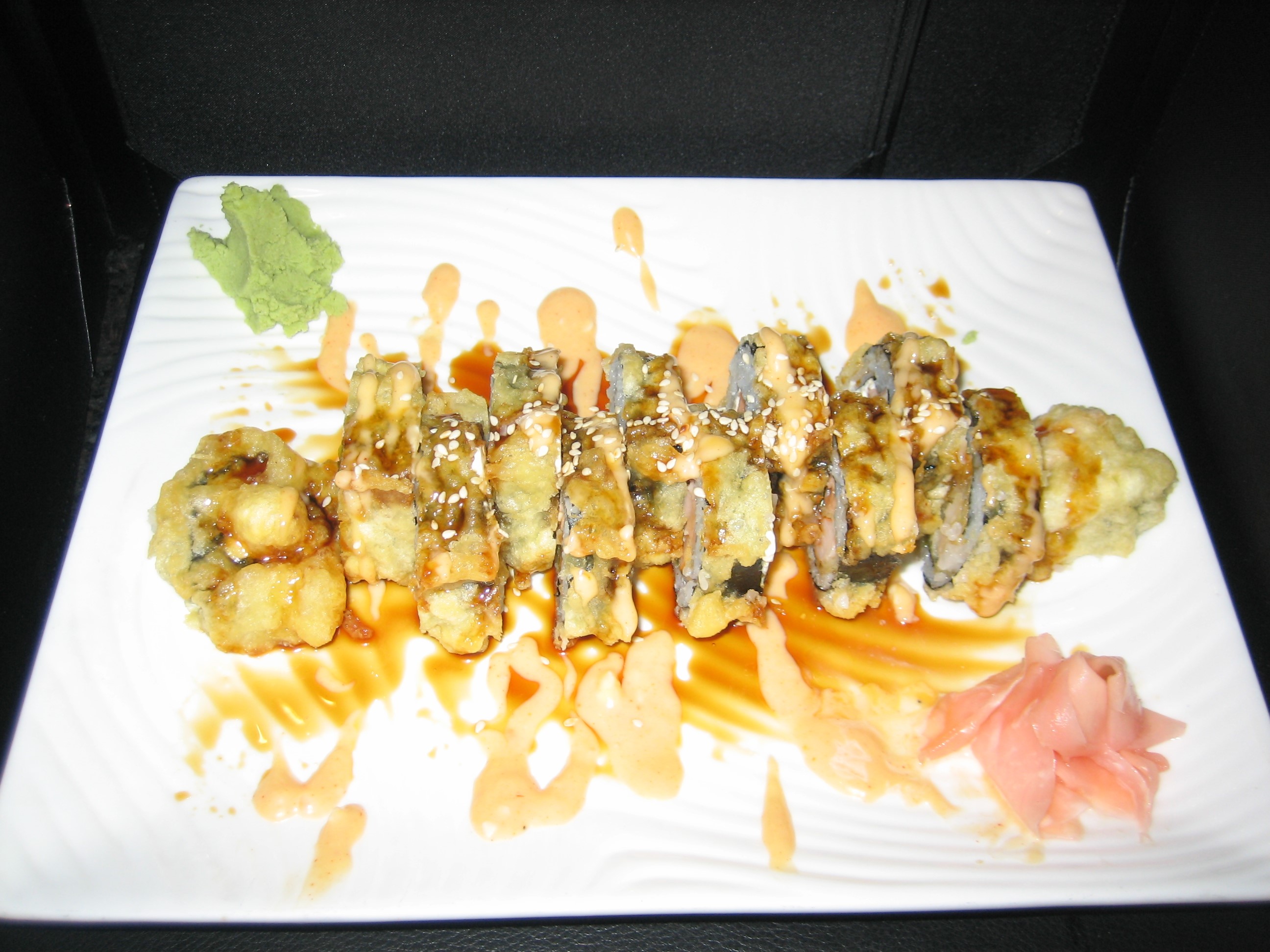 Order Happy Roll food online from Shirasoni Japanese Restaurant store, Alameda on bringmethat.com