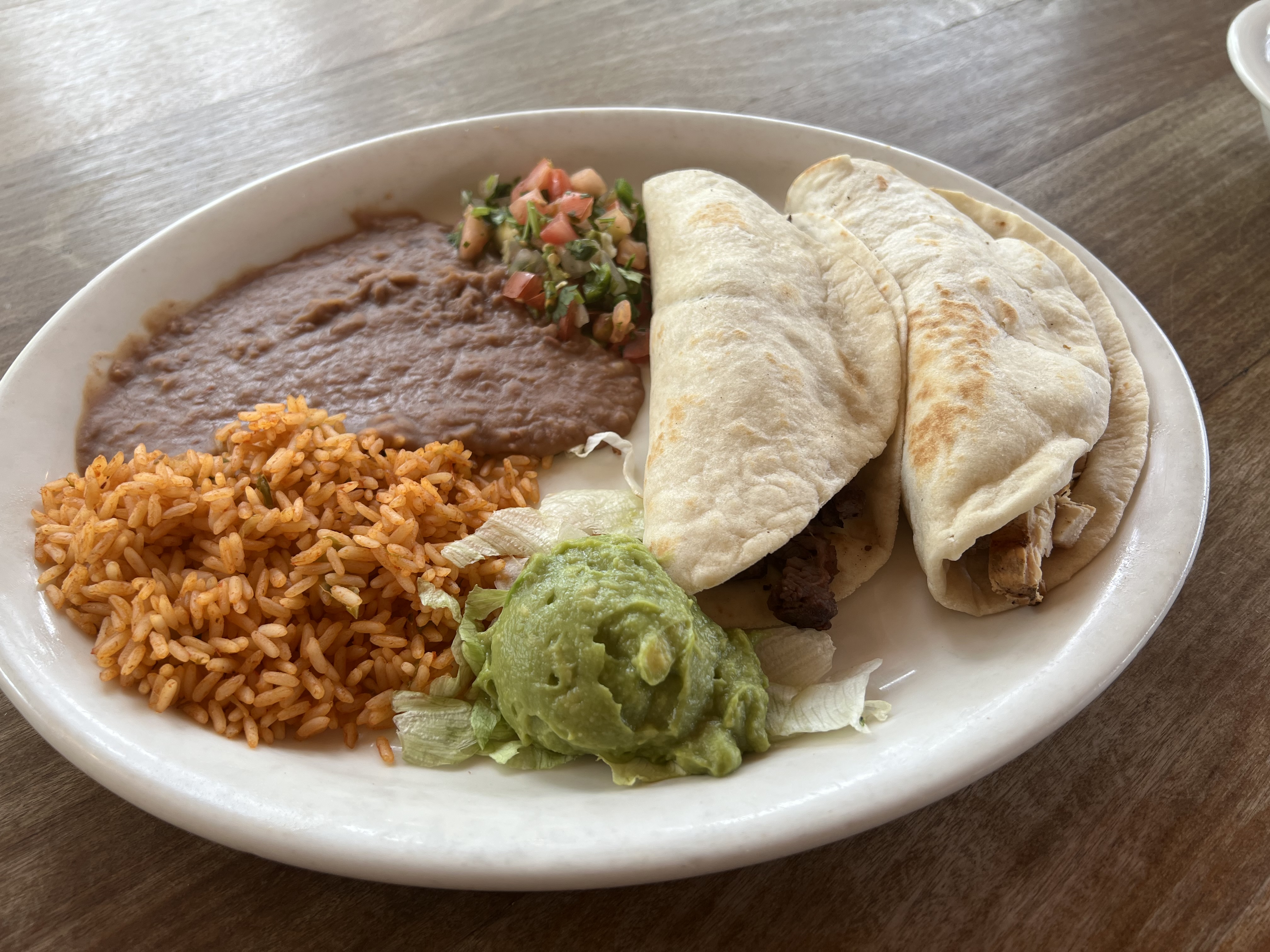 Order Fajita Dinner food online from Alamo Cafe store, San Antonio on bringmethat.com