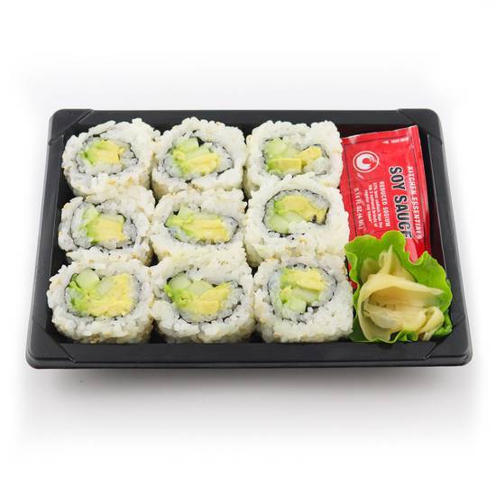 Order Avocado Cucumber Roll  food online from Genji Sushi store, Campbell on bringmethat.com