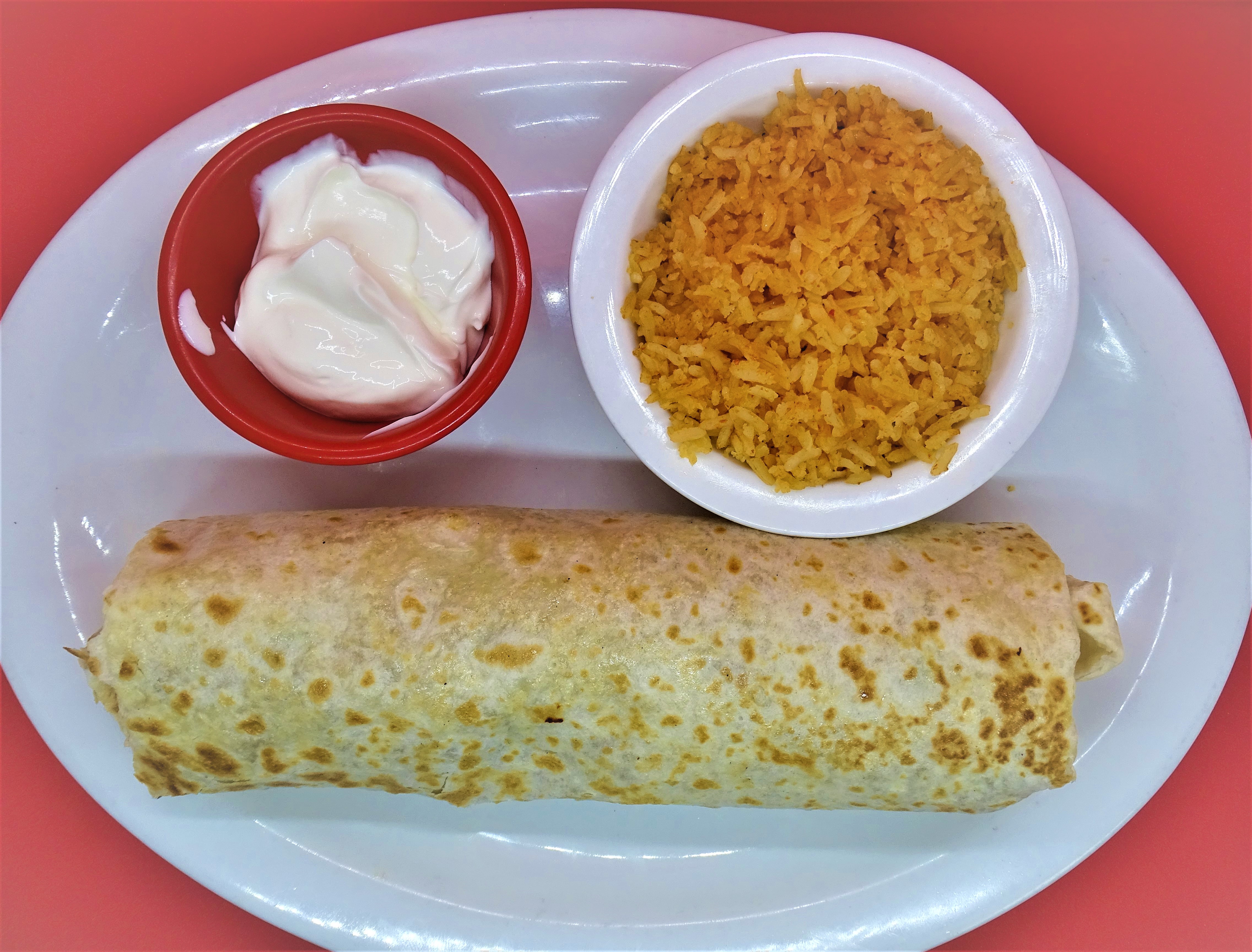 Order Burrito food online from El Pastor Mexican Restaurant store, Madison on bringmethat.com