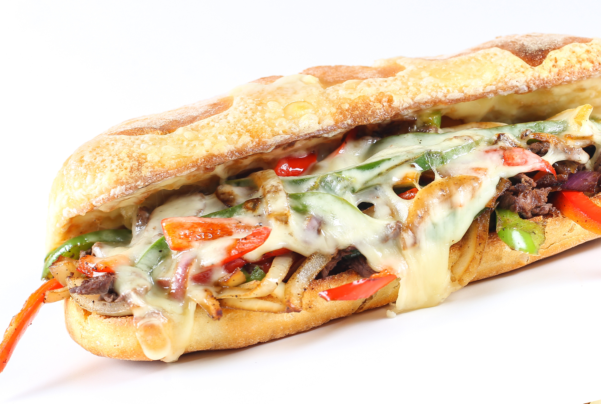 Order Philly Cheese Steak food online from Green Cafe store, New York on bringmethat.com