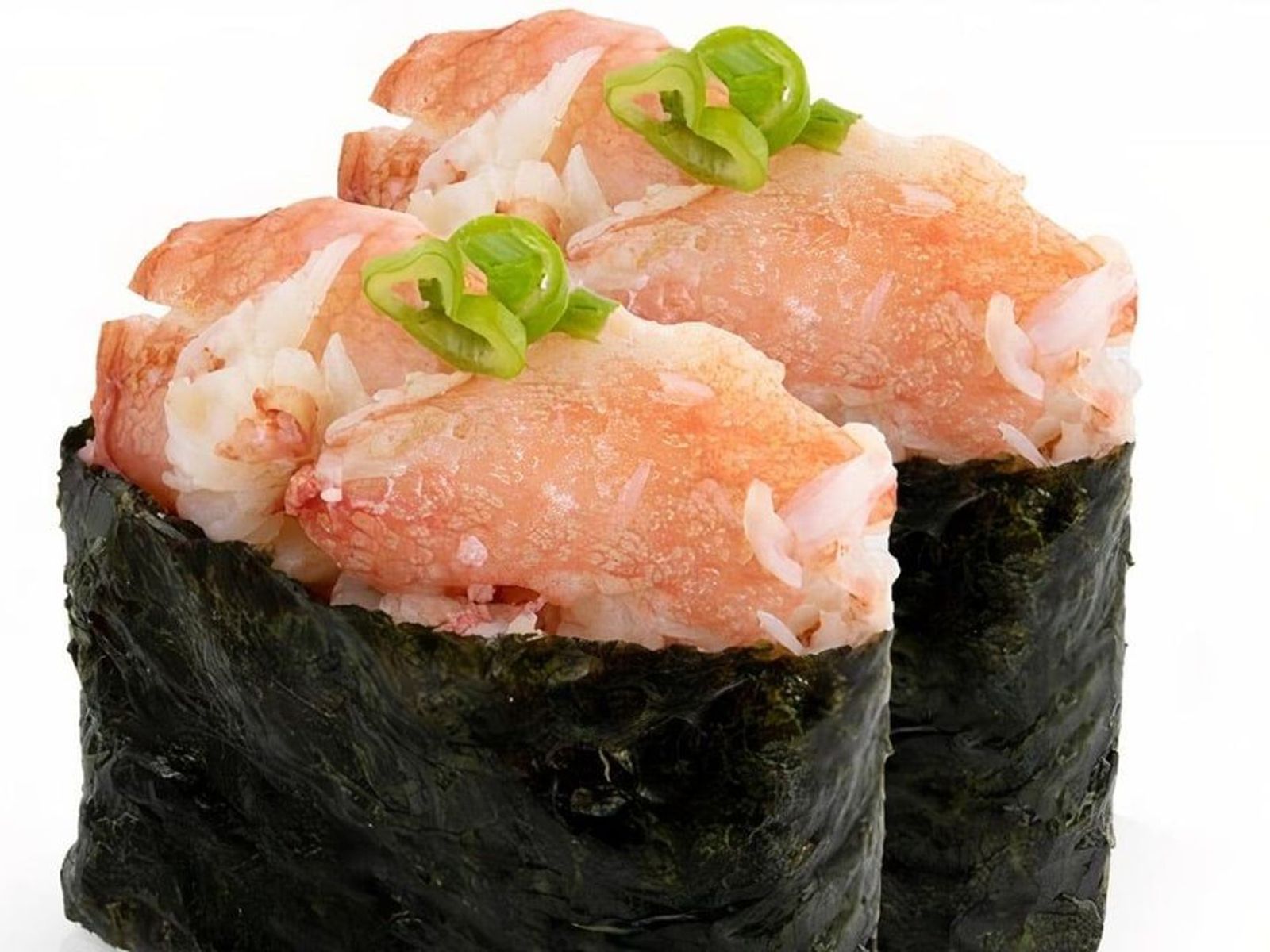 Order Deep-Sea Crab Nigiri /Kani food online from Momiji Sushi Restaurant store, Salem on bringmethat.com