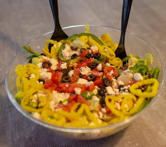 Order Antipasto Salad food online from Bellacino Pizza & Grinders store, Findlay on bringmethat.com