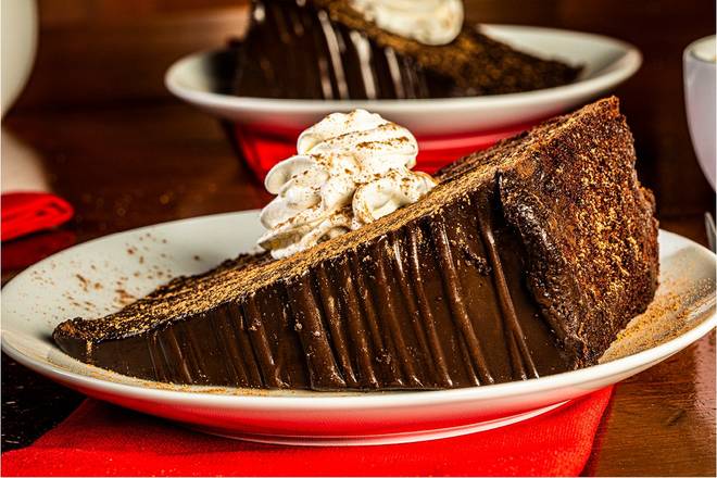 Order Double Dark Chocolate Cake food online from Bertuccis Restaurant store, Newton on bringmethat.com