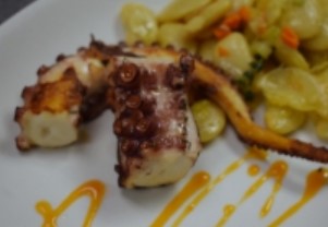 Order Octopus food online from Lemon Mediterranean Restaurant store, Freehold Township on bringmethat.com