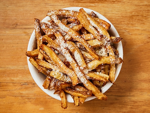 Order Side Parm Fries food online from Sabrina Cafe store, Collingswood on bringmethat.com