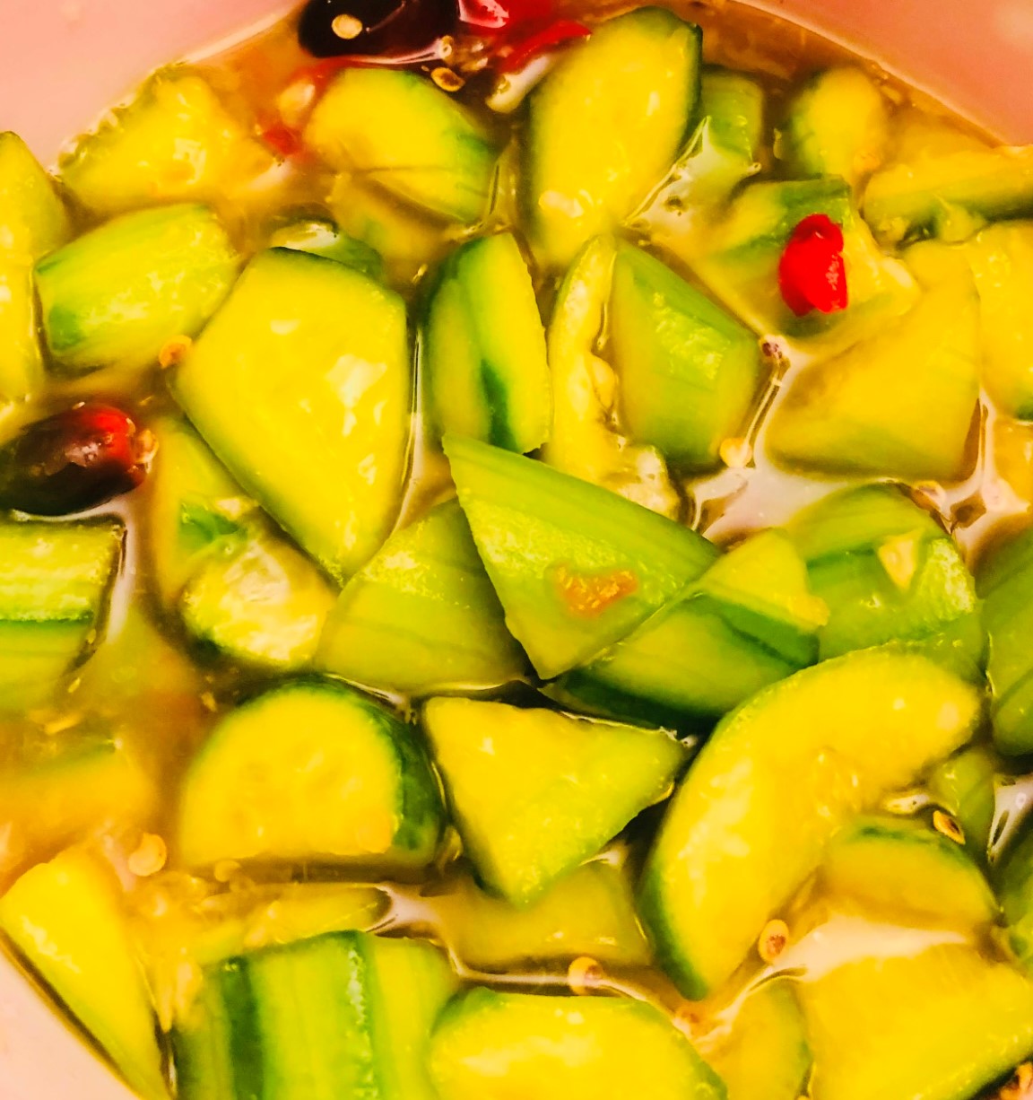 Order Spicy Cucumber Salad food online from Thaily store, Chandler on bringmethat.com
