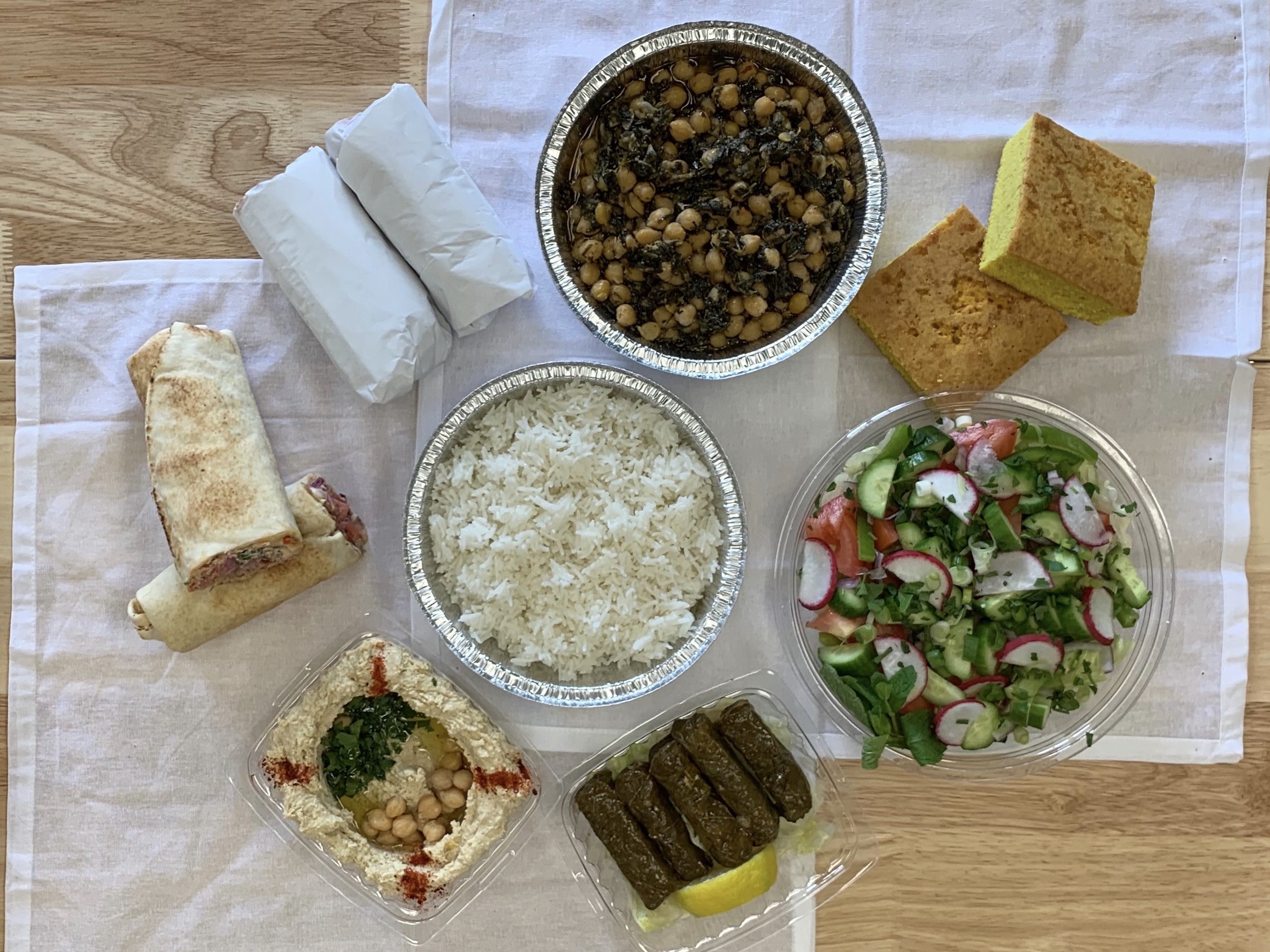 Order Family Meal Special food online from Vegiterranean Kitchen store, Moorpark on bringmethat.com