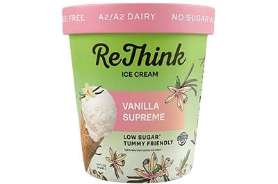 Order Rethink - Ice Cream - Vanilla Supreme - Pint food online from Luv Mart store, Santa Cruz on bringmethat.com