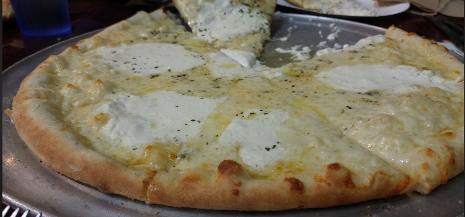 Order White Pizza - Personal 12'' food online from Lunetta pizza store, New York on bringmethat.com