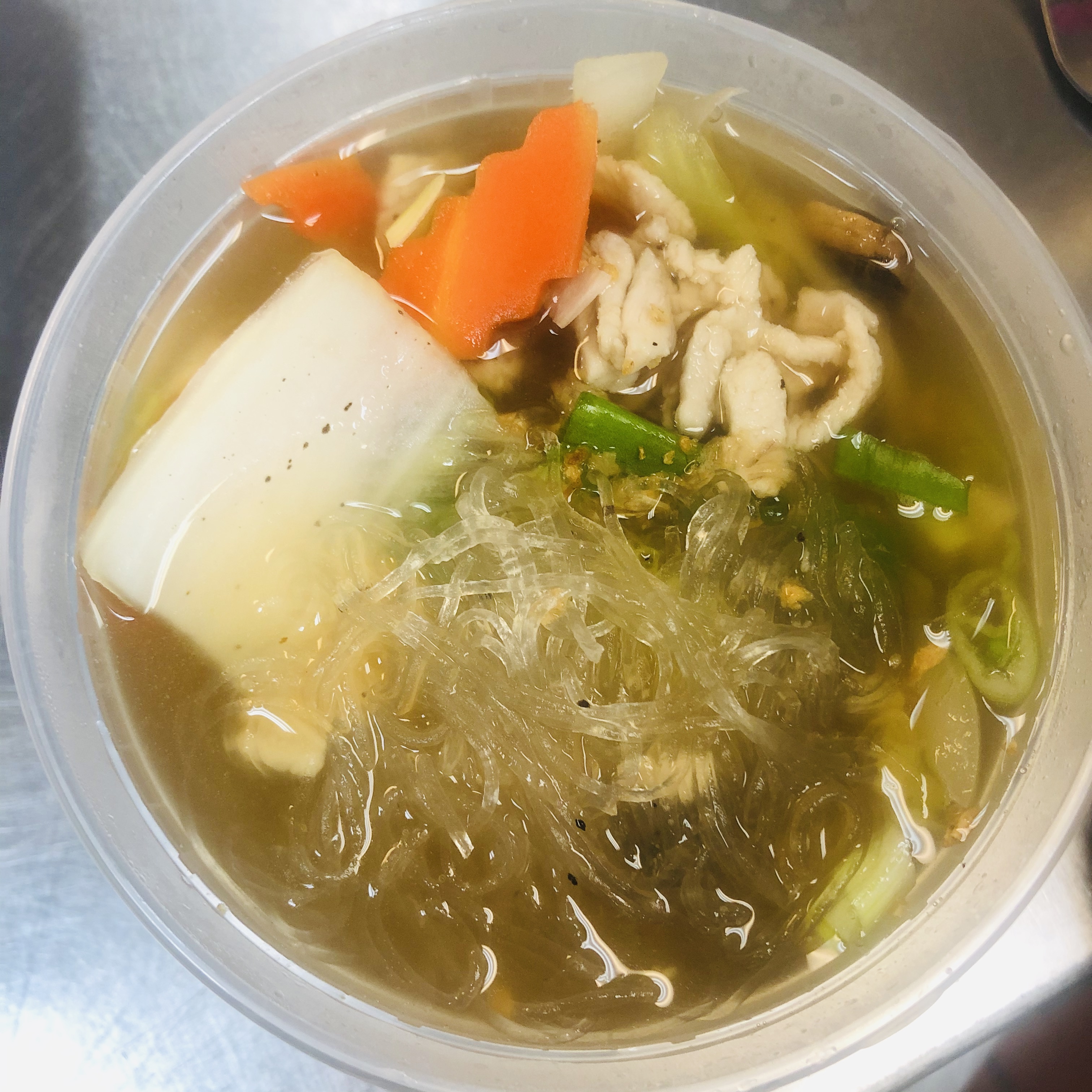Order S1. Clear Noodle Soup food online from Bangkok Orchid Thai Restaurant store, Irving on bringmethat.com