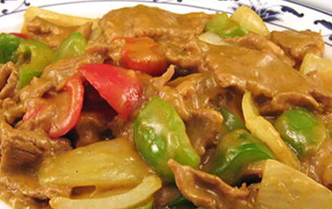 Order Curry Beef food online from Cafe Panda Garden store, Houston on bringmethat.com