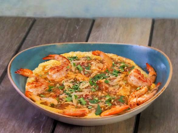Order Lousiana Cajun Shrimp and Grits food online from Margaritaville store, Pigeon Forge on bringmethat.com