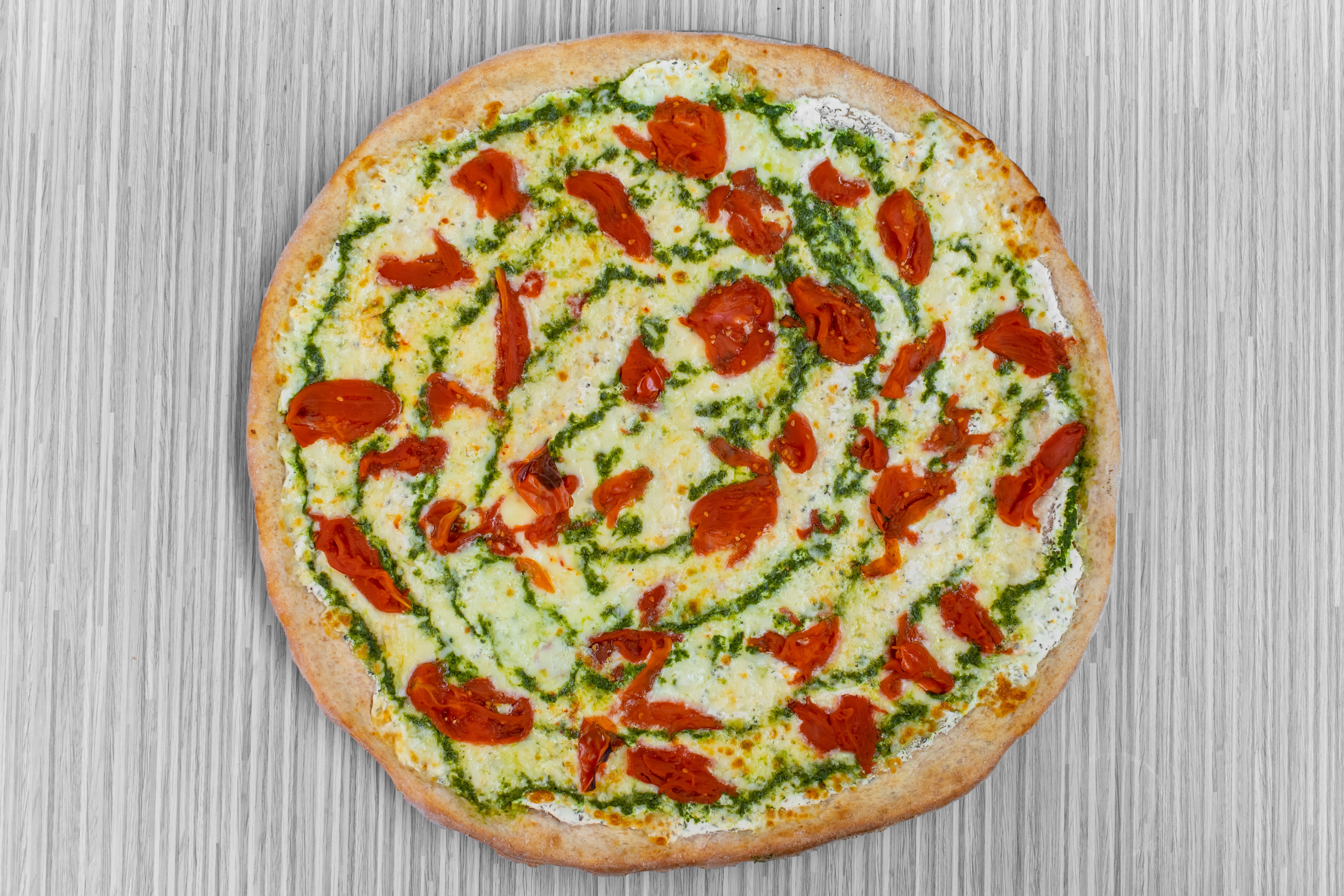 Order Tomato Basil Pizza - Large 16'' food online from Gerlanda Pizza store, Piscataway on bringmethat.com