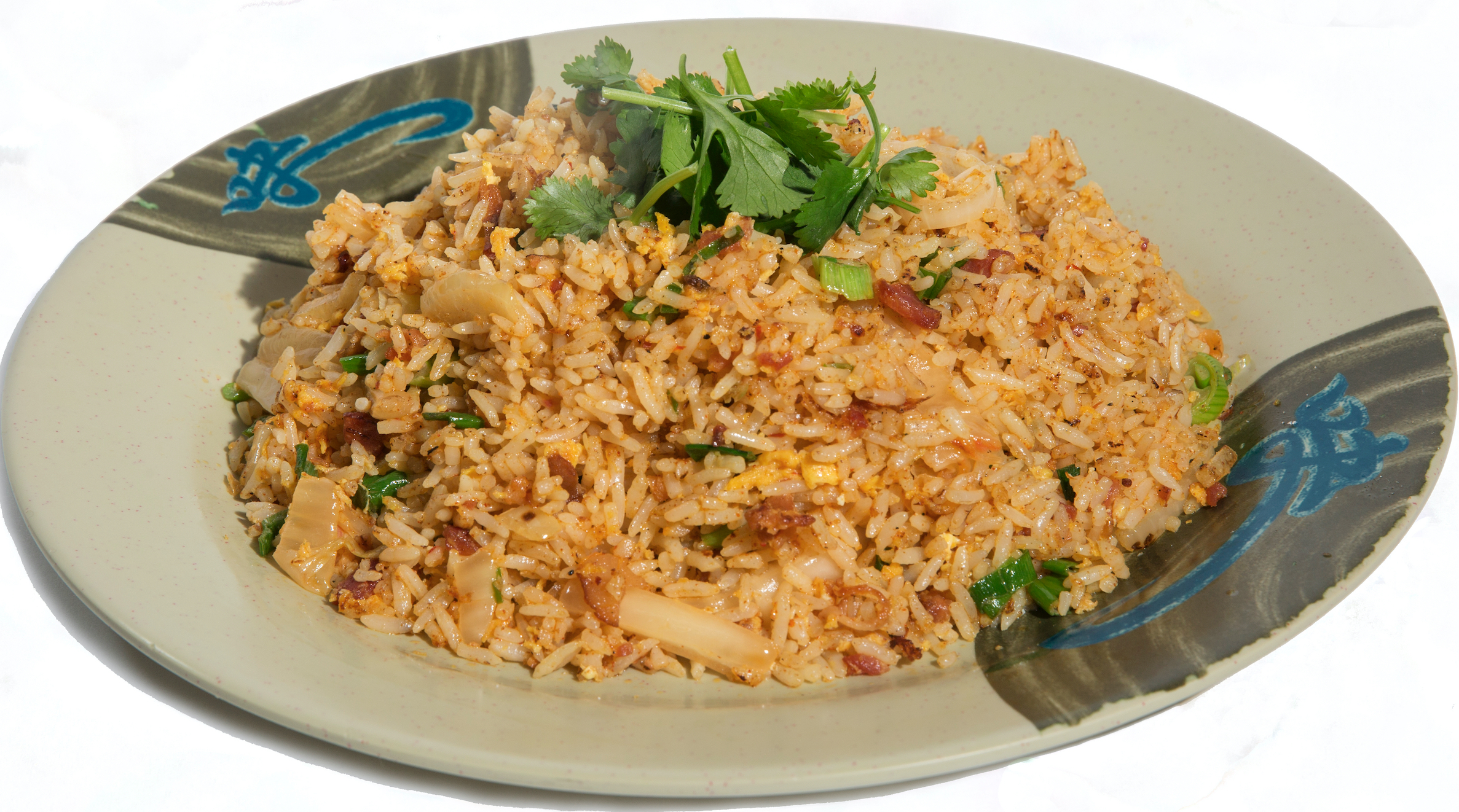 Order 80. Spicy Kim Chi Chicken Fried Rice food online from Kim Chuy Restaurant store, Los Angeles on bringmethat.com