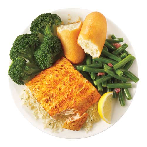 Order Wild Alaskan Salmon Meal food online from Captain D's Seafood store, Albany on bringmethat.com