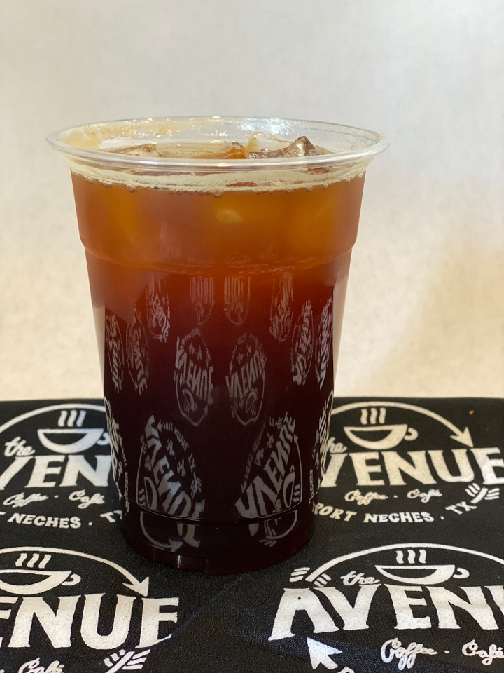Order SMALL ICED AMERICANO (16oz) food online from The Avenue Coffee & Cafe store, Port Neches on bringmethat.com