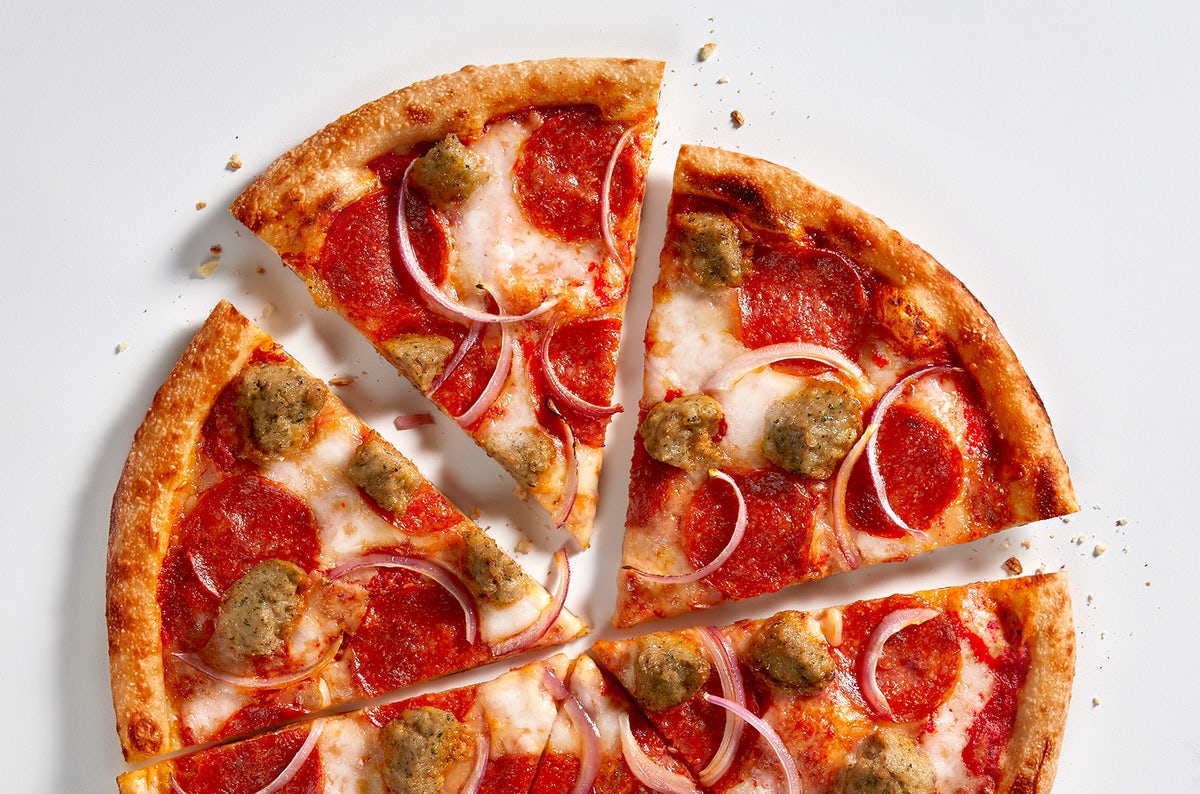 Order Meat Eater (11-inch) food online from Blaze Pizza store, Cambridge on bringmethat.com