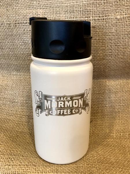 Order 12 oz. 50/50 Thermos food online from Jack Mormon Coffee Company store, Salt Lake City on bringmethat.com