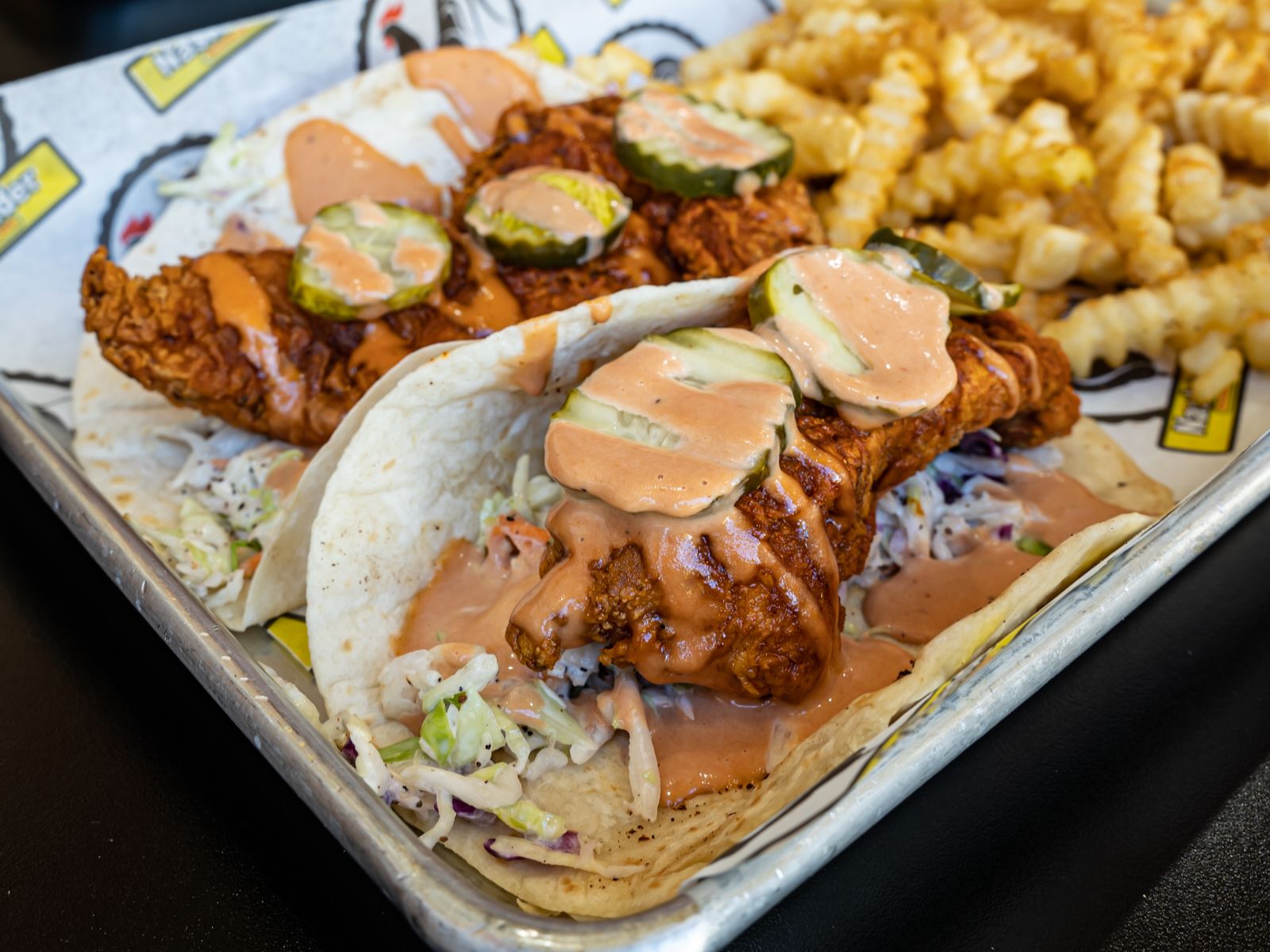 Order Tender Taco Combo (Taco Tuesday) food online from Nash + Tenders store, Lodi on bringmethat.com