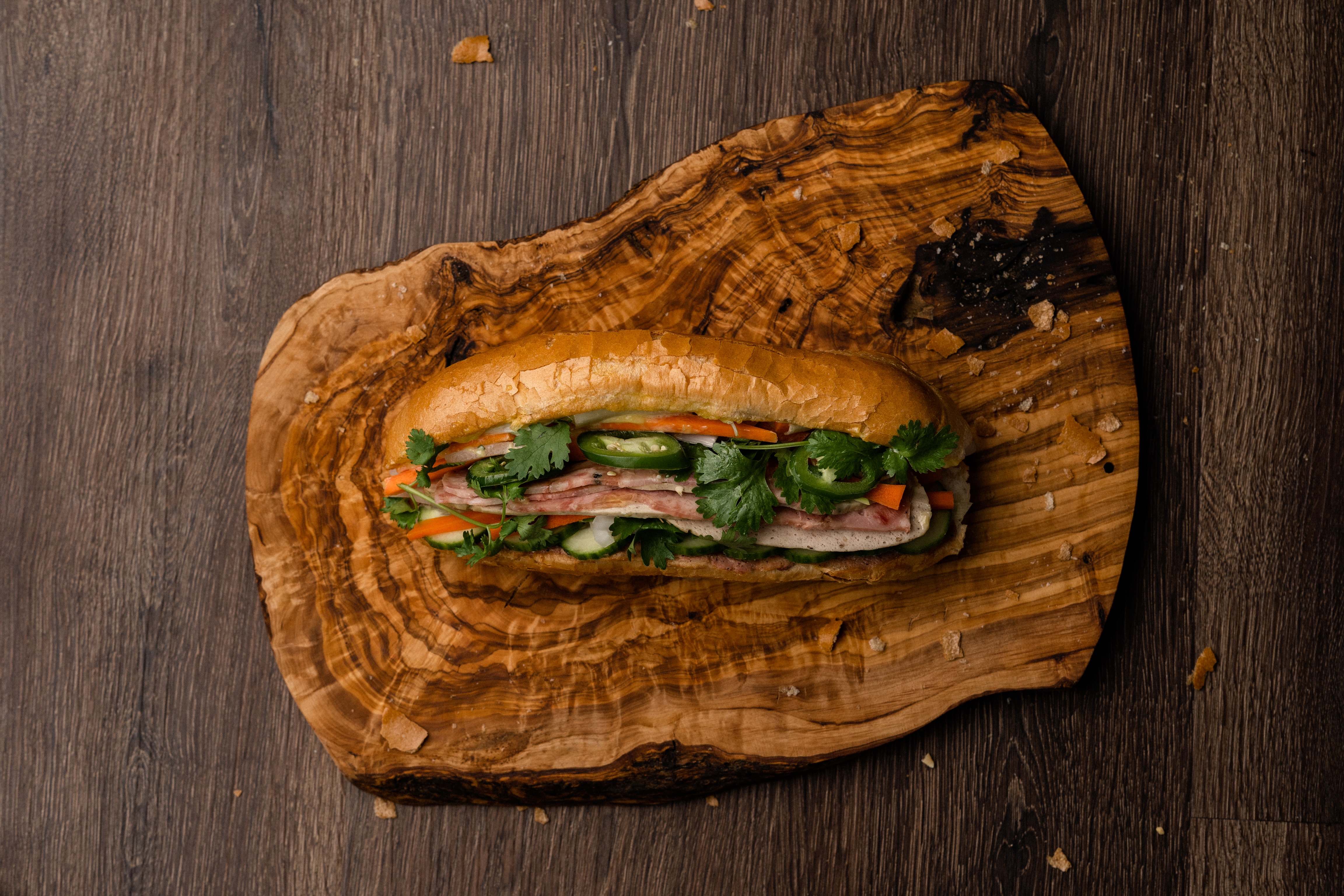 Order Banh Mi - The Classic Cold Cut food online from Banh Mi Oi store, Boston on bringmethat.com