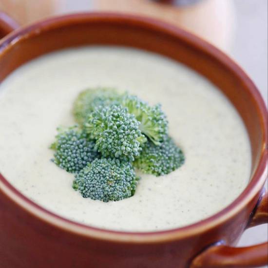 Order Broccoli w/ Cheddar food online from Sole Soups store, Agoura Hills on bringmethat.com
