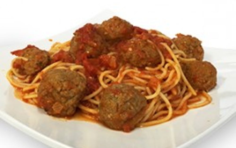 Order Spaghetti & Meatballs - Pasta food online from Pizza Man store, Los Angeles on bringmethat.com