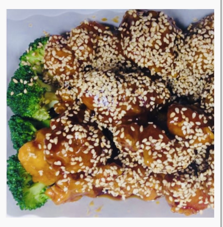 Order C12. Sesame Chicken food online from Tea House store, Charlottesville on bringmethat.com