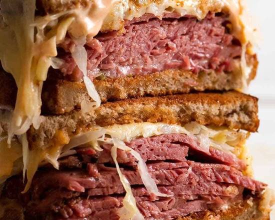 Order Pastrami Sandwich food online from Kalo Café store, Stamford on bringmethat.com